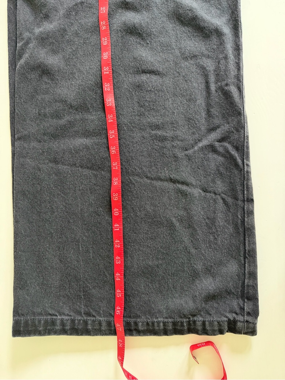 PAIGE Portia High Rise Wide Leg Jeans Deep Caviar 31 NWOT - Picture 5 of 8